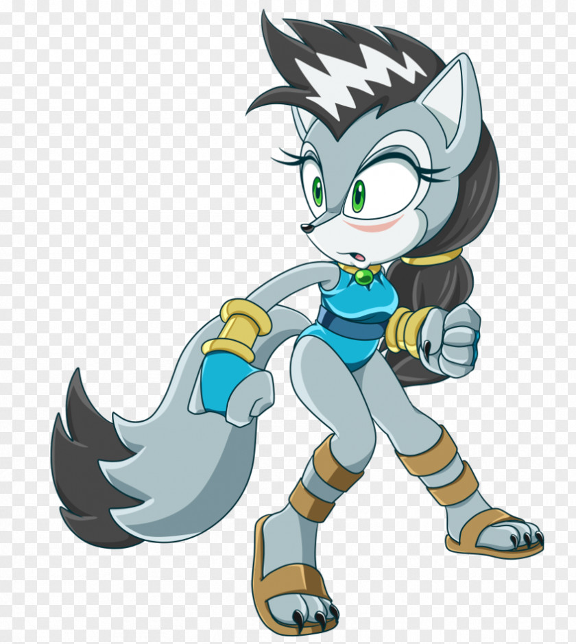Sonic The Hedgehog Gray Wolf Unleashed & Sega All-Stars Racing PNG