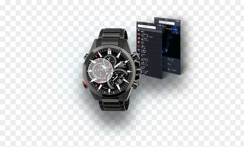 Watch Casio Edifice Clock G-Shock PNG