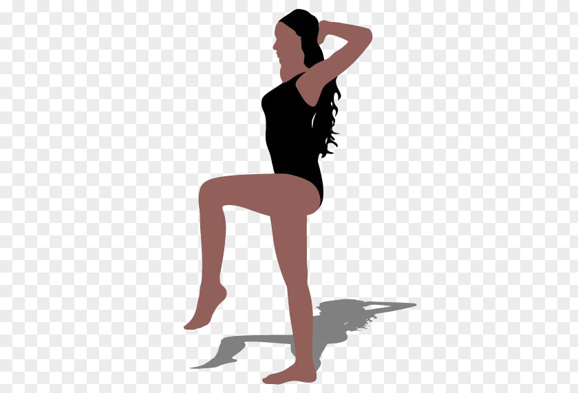 Beauty Fitness Vector Silhouette Bodybuilding Physical PNG