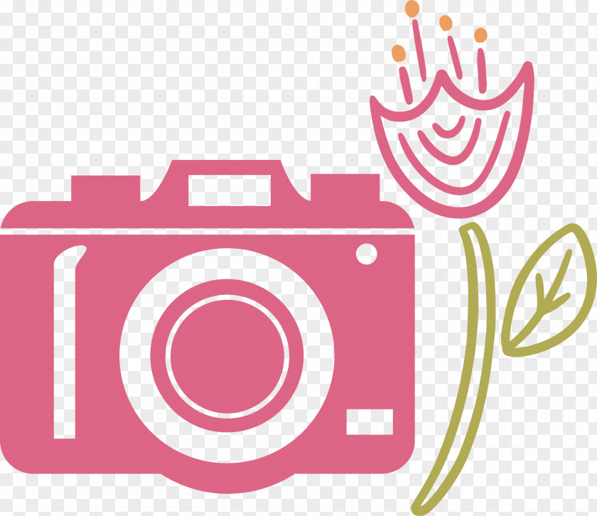 Camera Flower PNG