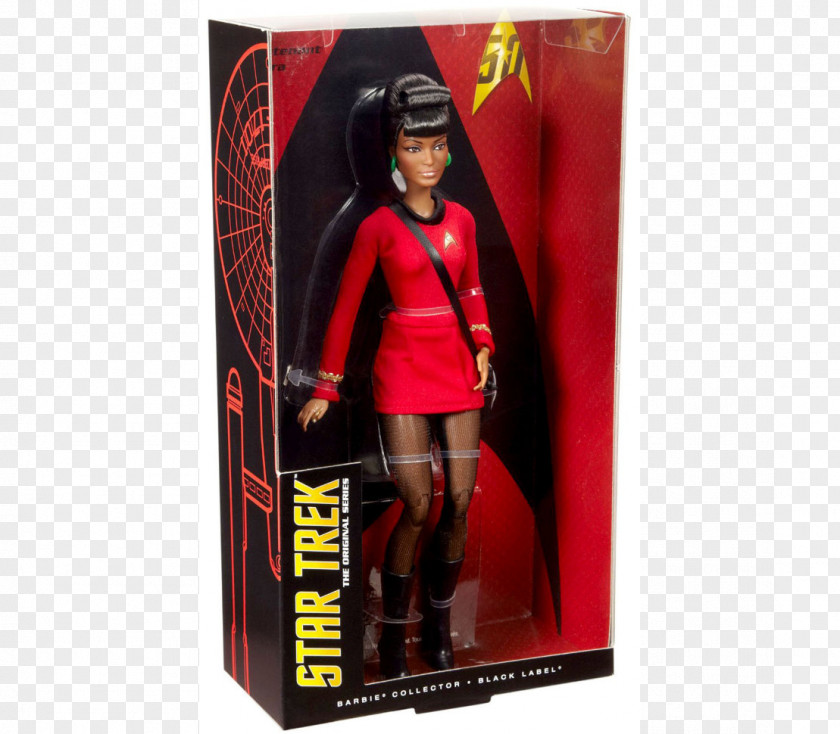 Doll Uhura Barbie Star Trek Action & Toy Figures PNG