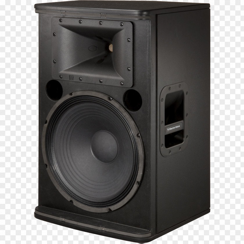 Electro-Voice Loudspeaker Powered Speakers Woofer Compression Driver PNG