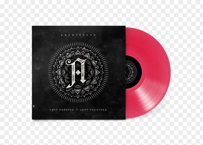 Lost Forever // Together Architects Album Phonograph Record UNFD PNG