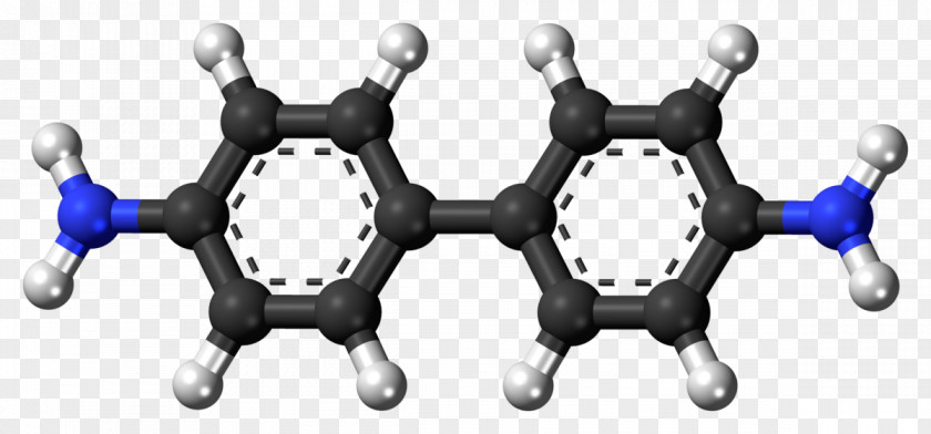 Molecule Benzidine Ball-and-stick Model Chemical Compound Hydroquinone PNG
