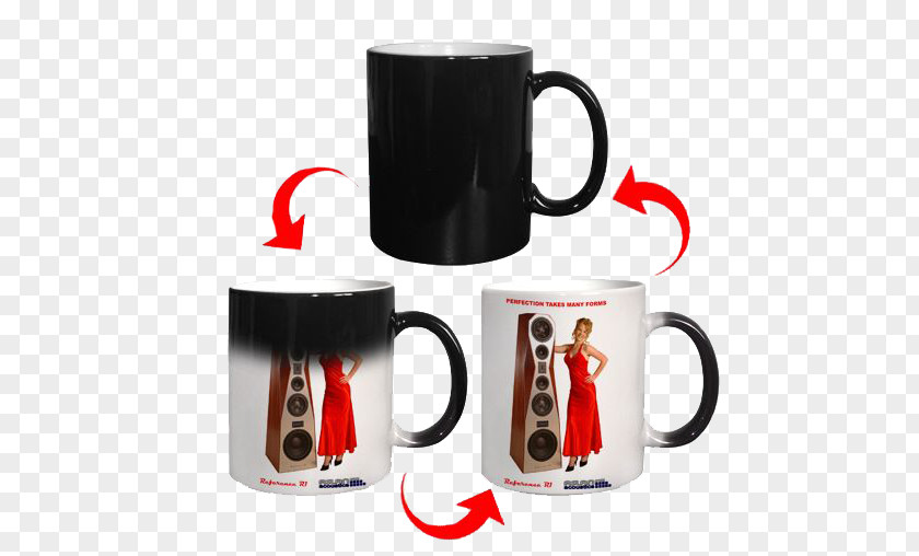 Mug Magic Printing Personalization Coffee Cup PNG