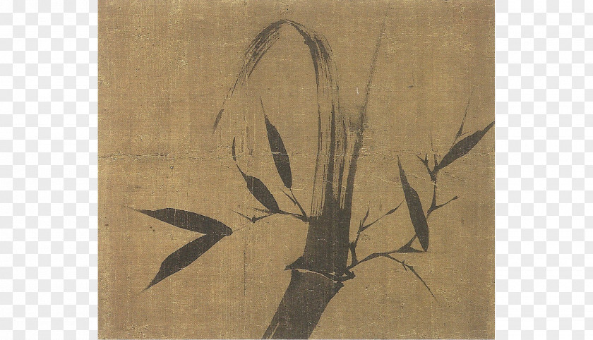 Painting Still Life Bamboo Chinese Ink Wash PNG