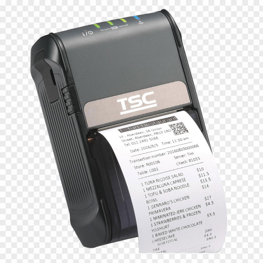 Printer Thermal Printing Barcode Label USB PNG