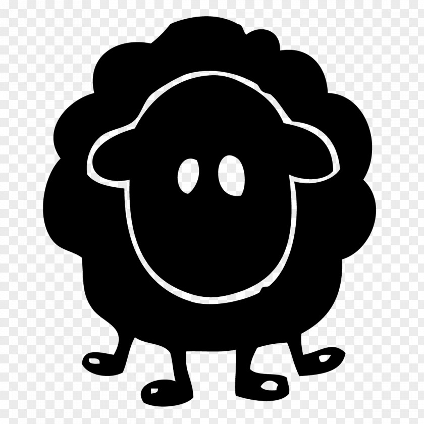 Sheep Baa, Black Cartoon Animation PNG