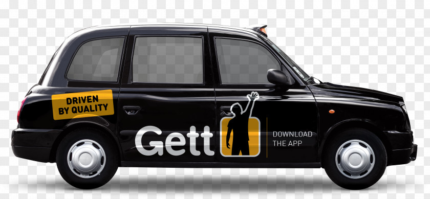 Taxi TX1 London Gett Uber PNG