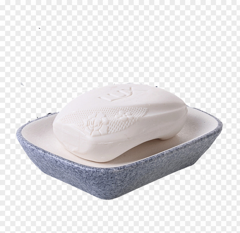 Blue Marble Soap Dish Box Bathroom PNG