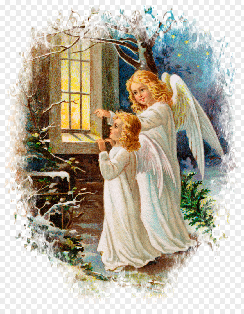 Christmas Angel Ansichtkaart Card Holiday Greeting & Note Cards PNG