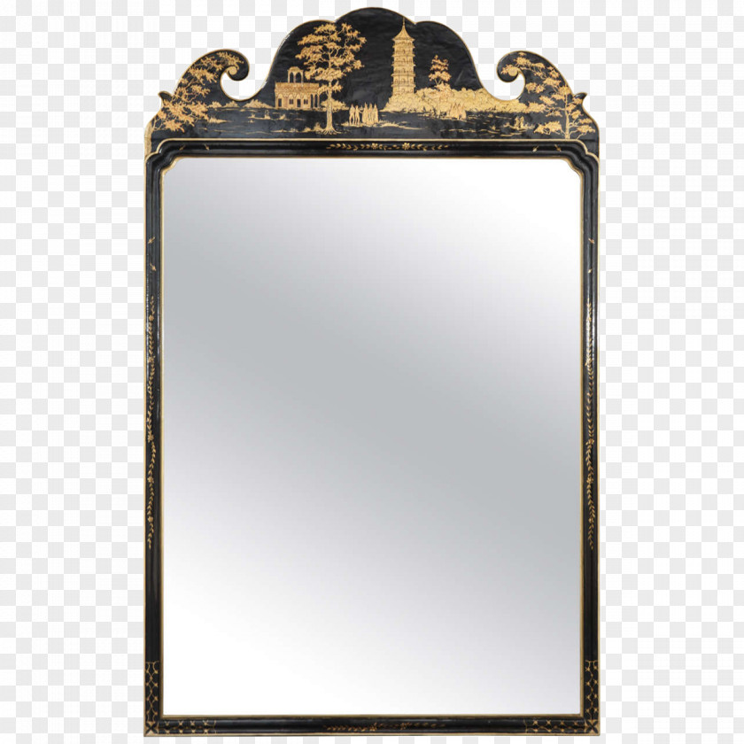Exquisite Mirror Chinese Magic Chinoiserie Glass PNG