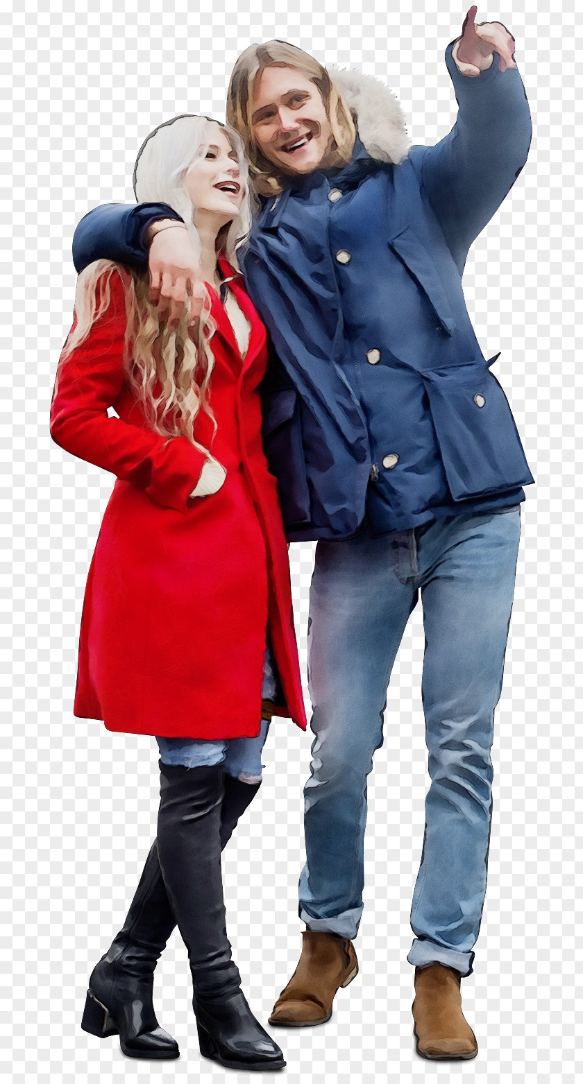 Fashion Overcoat Clothing Red Standing Outerwear Coat PNG