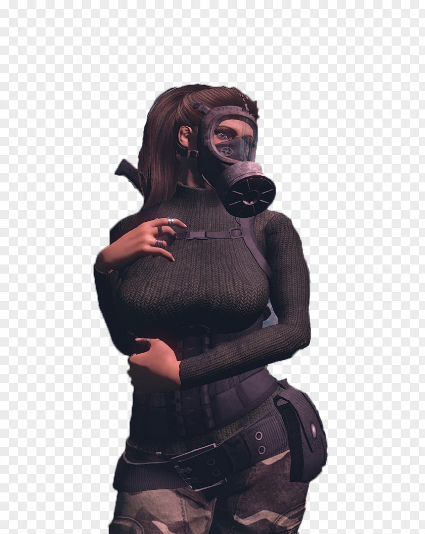 Gas Mask Video Game Gorilla PNG