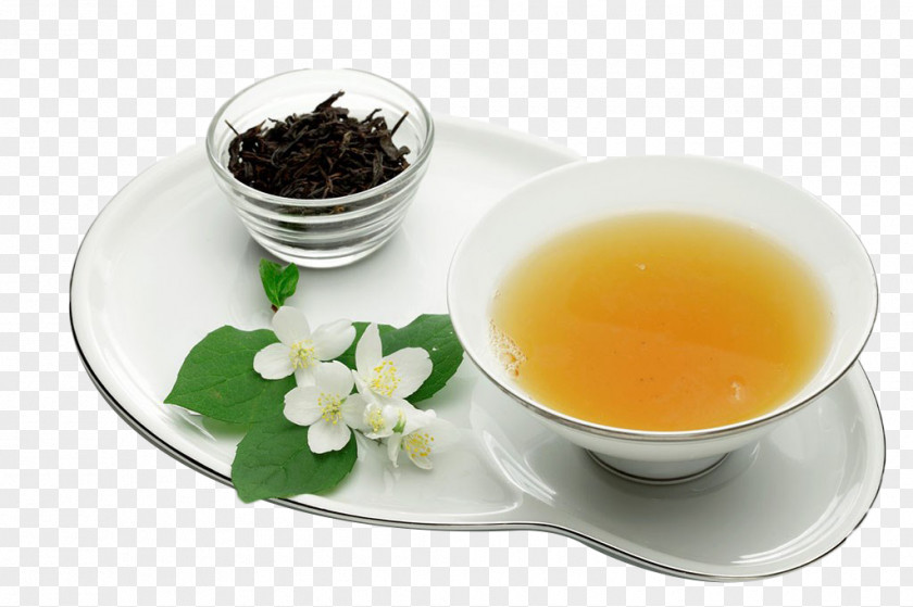 Jasmine Tea Drink Flowering Hu014djicha Arabian Green PNG