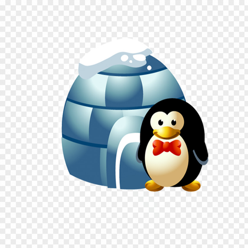 Cartoon Penguin North Pole Animation PNG