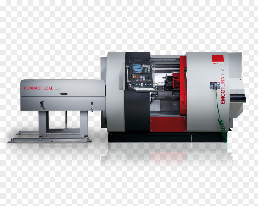 Fanuc Machine Tool Lathe Computer Numerical Control Axle Turning PNG