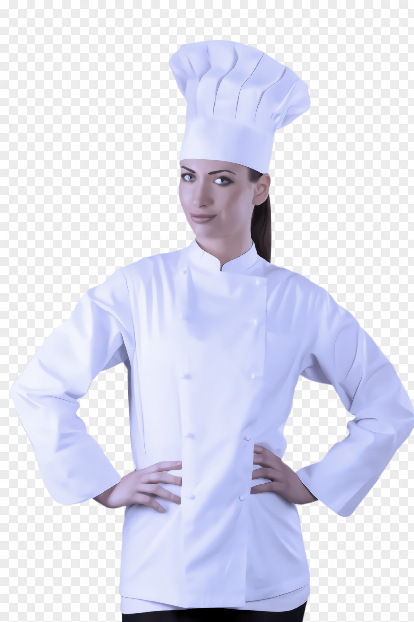 Gesture Workwear Chef's Uniform Cook Clothing Chief PNG
