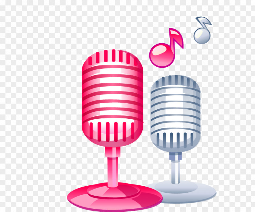 KTV Singing Speaker Microphone PNG