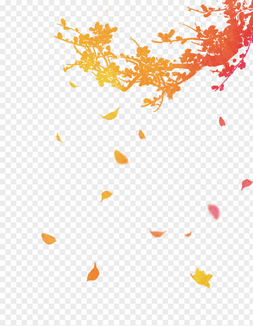 Simple Autumn Leaves Icon PNG