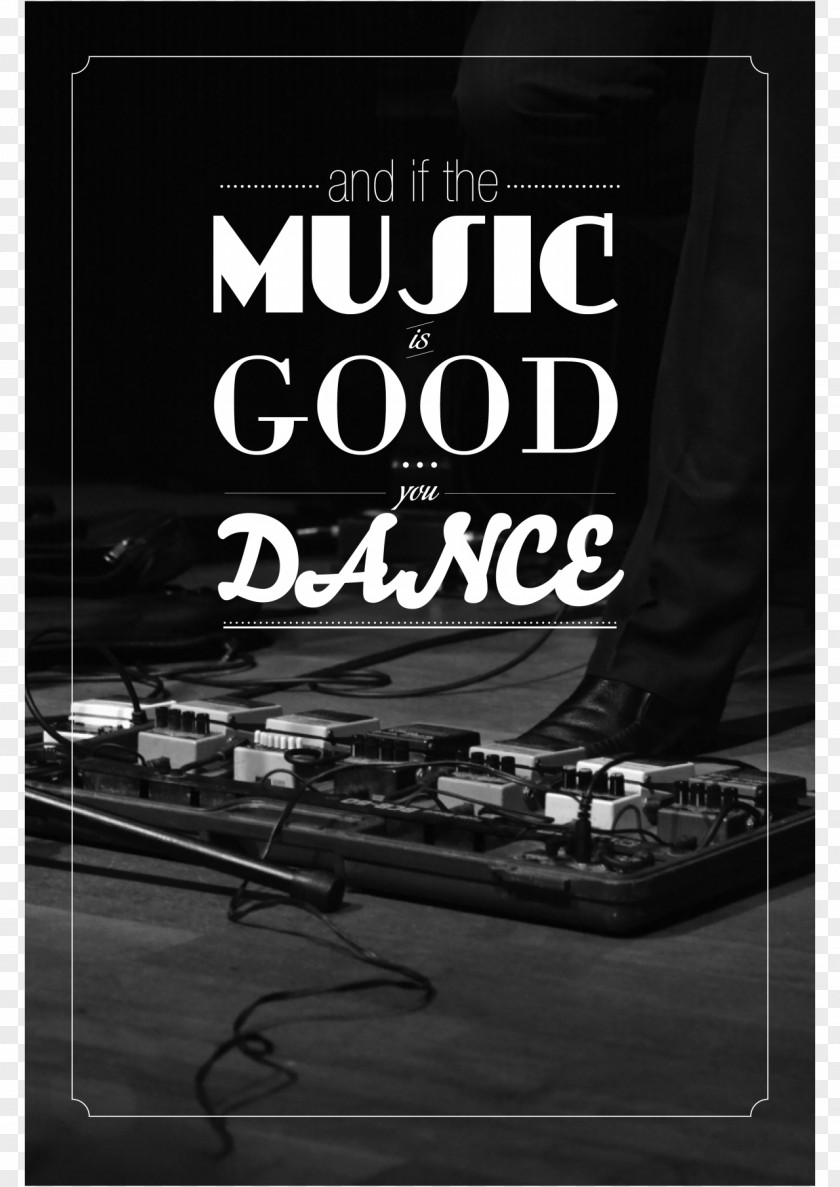 Typography Quotes Black And White Dance Studio Photography Techno PNG