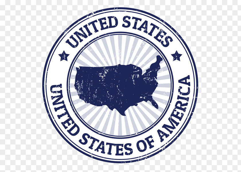 United States Passport Stamp Rubber PNG