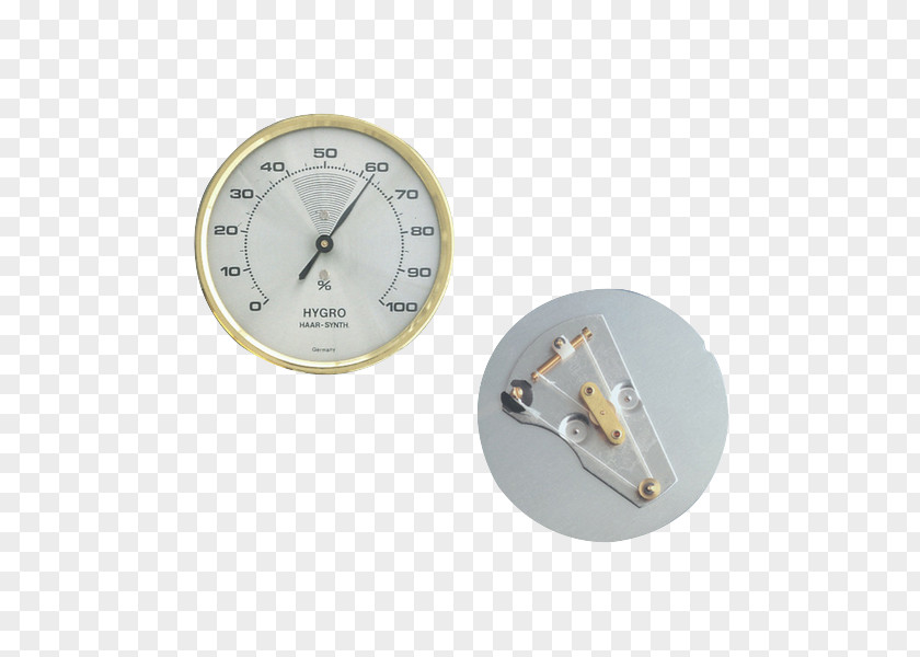 Weather Instruments Brass TFA Hair Hygrometer Thermometer Humidity PNG