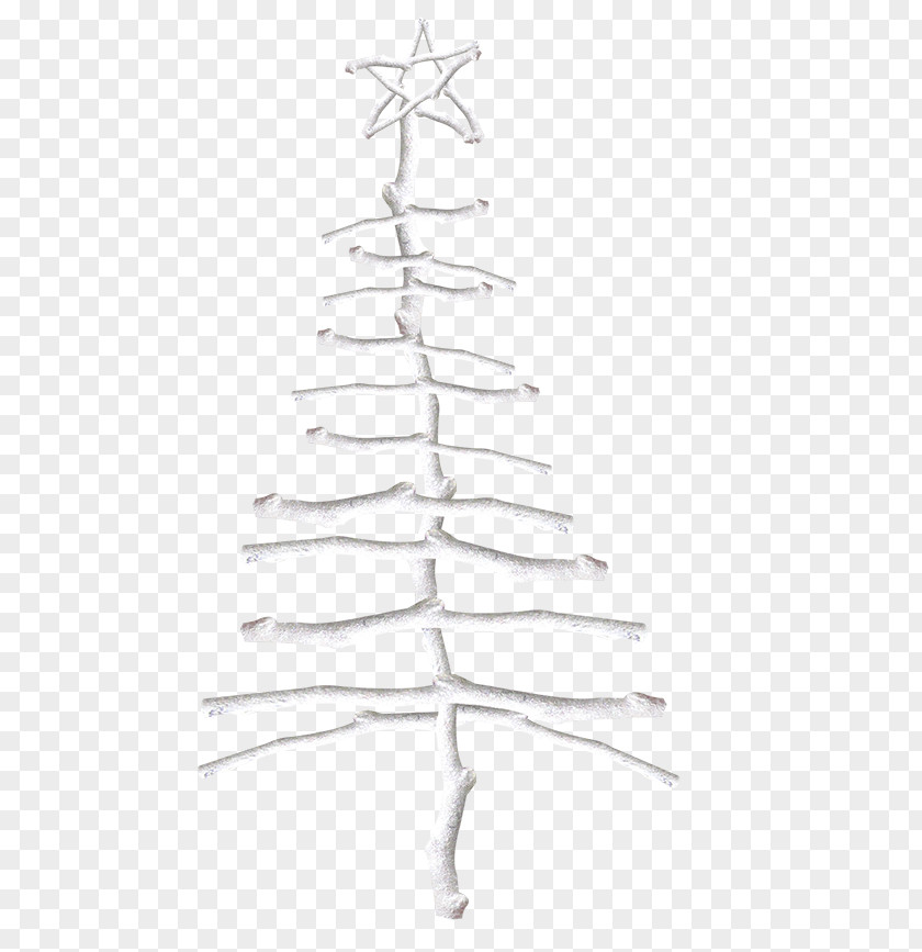 Winter Branches Material Twig Christmas Tree PNG