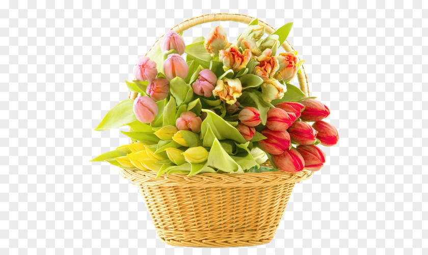 Bouquet Flowers Basket Of Flower PNG