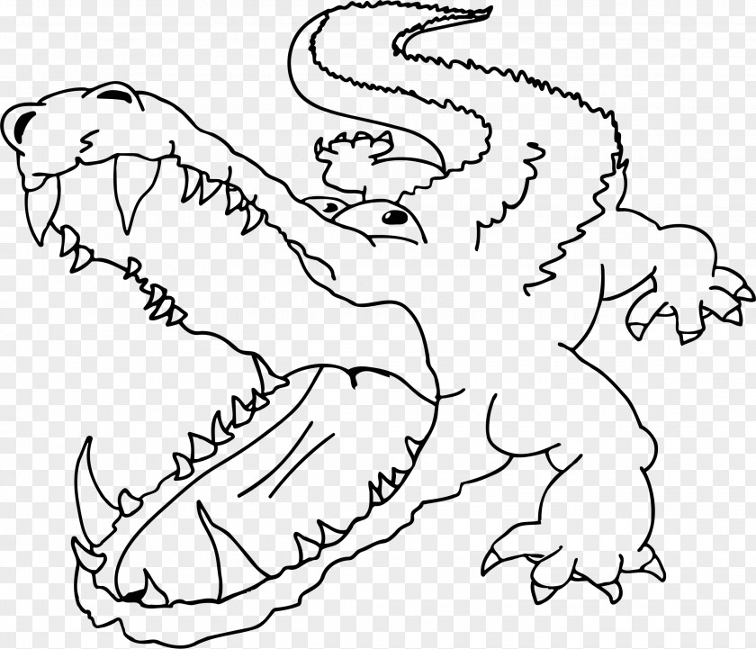 Crocodile Clip Art Alligators Drawing Cartoon PNG