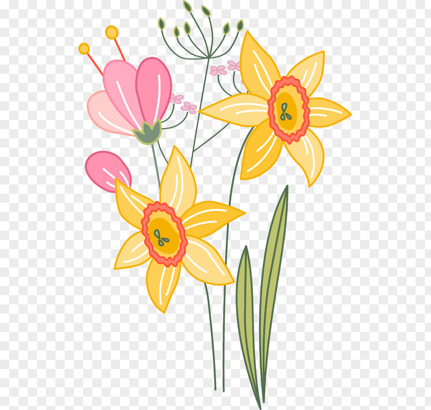 Yellow Bouquet Floral Design Nosegay Flower PNG