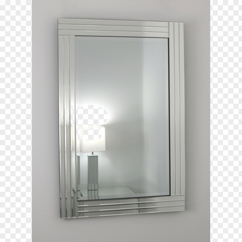 Window Rectangle Mirror Beveled Glass PNG