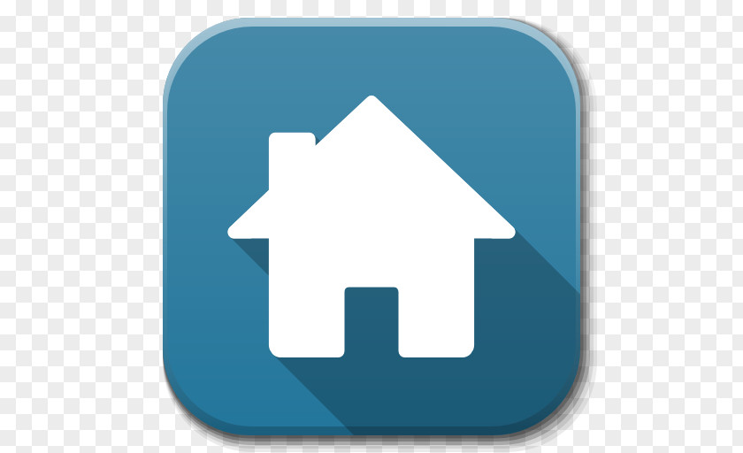 Apps Home Blue Angle Symbol PNG