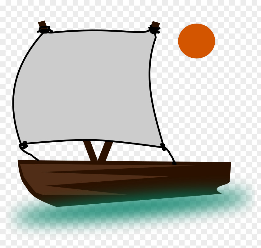 Art Boat Sailboat Cartoon Clip PNG