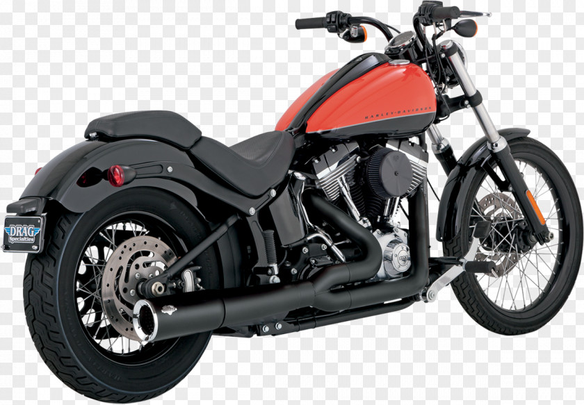 Motorcycle Exhaust System Softail Harley-Davidson Pipe PNG