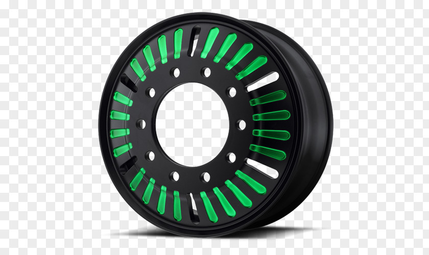 Roulette Wheel Alloy Spoke Tire PNG