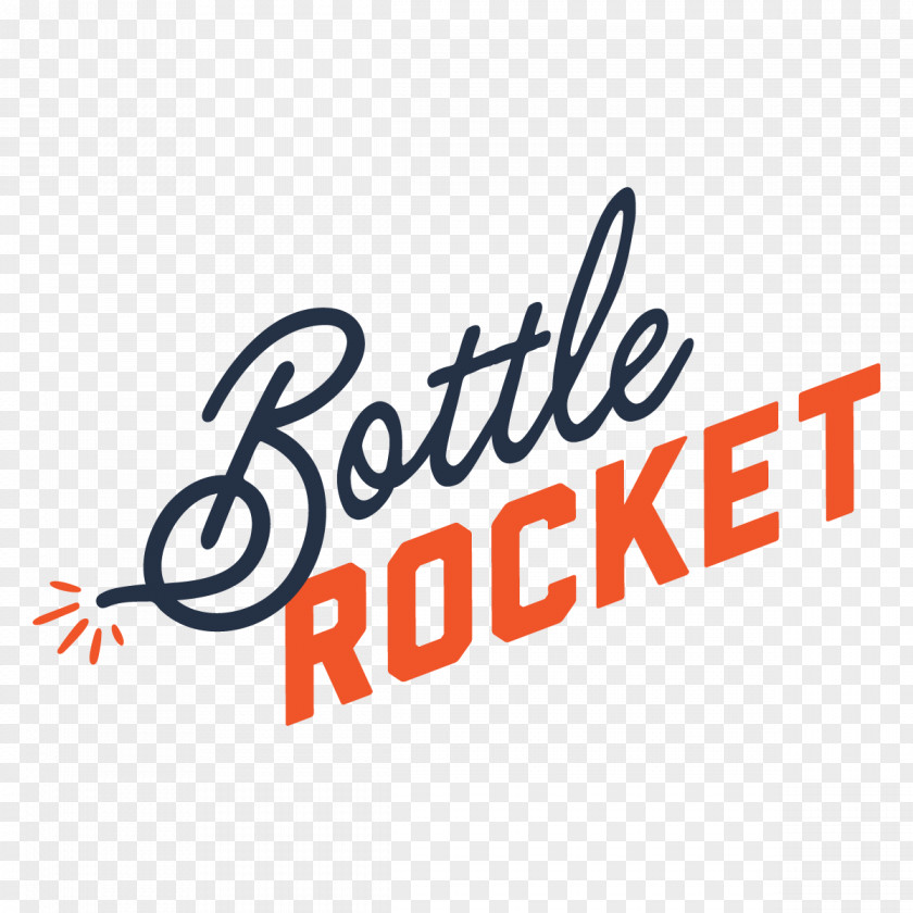 Bottle Rocket Restaurant Logo Beer Food PNG