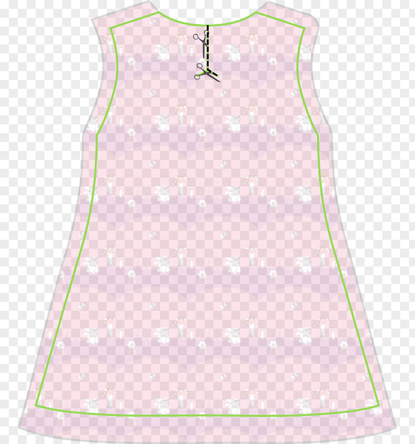 Dress Sleeve Sewing Child Pattern PNG
