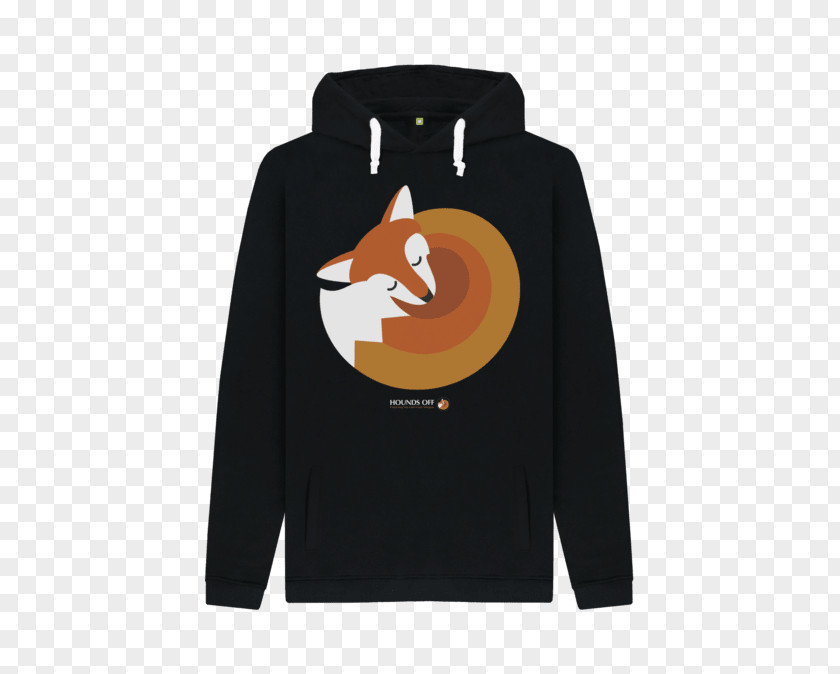 Fox Sleeping Hoodie T-shirt Clothing Sweater Organic Cotton PNG