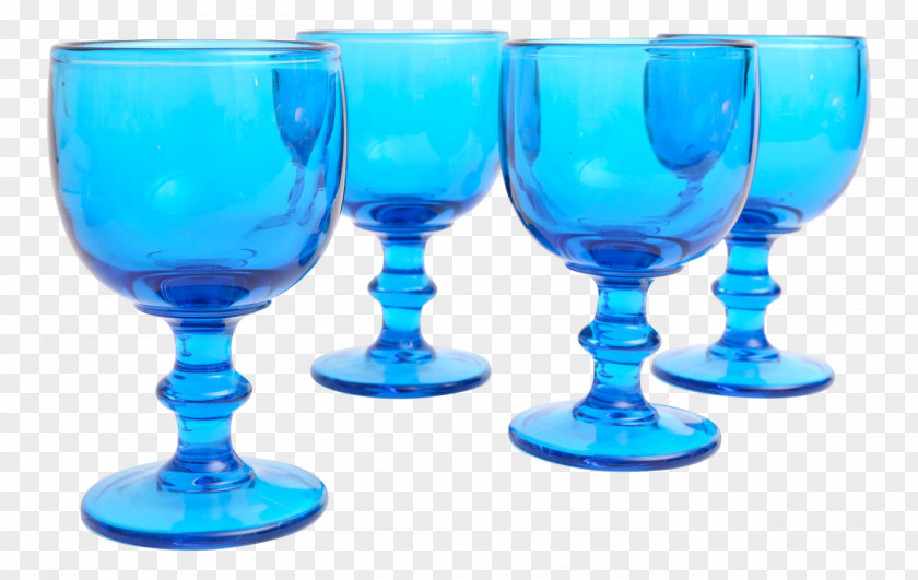 Glass Chair Wine Cocktail Champagne Blue PNG