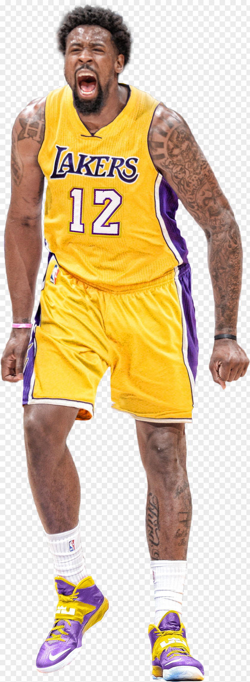 Ohio State Buckeyes Mens Basketball D'Angelo Russell Jersey Los Angeles Lakers Player 2014–15 NBA Season PNG