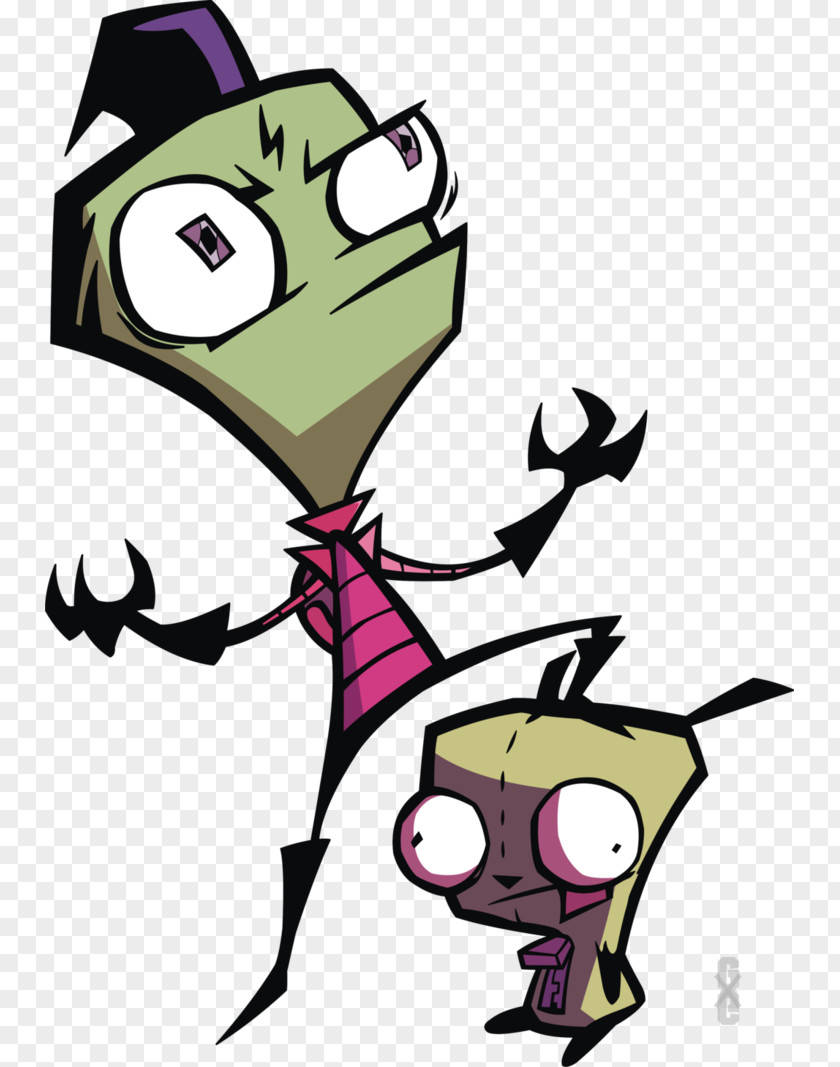 Space Invaders Drawing Johnny The Homicidal Maniac Cartoon Pilot PNG