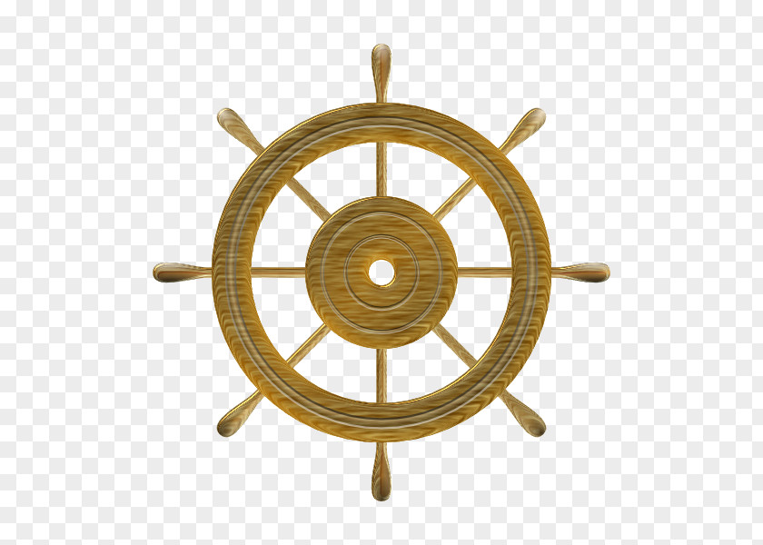 Steering Wheel Ship's Boat PNG