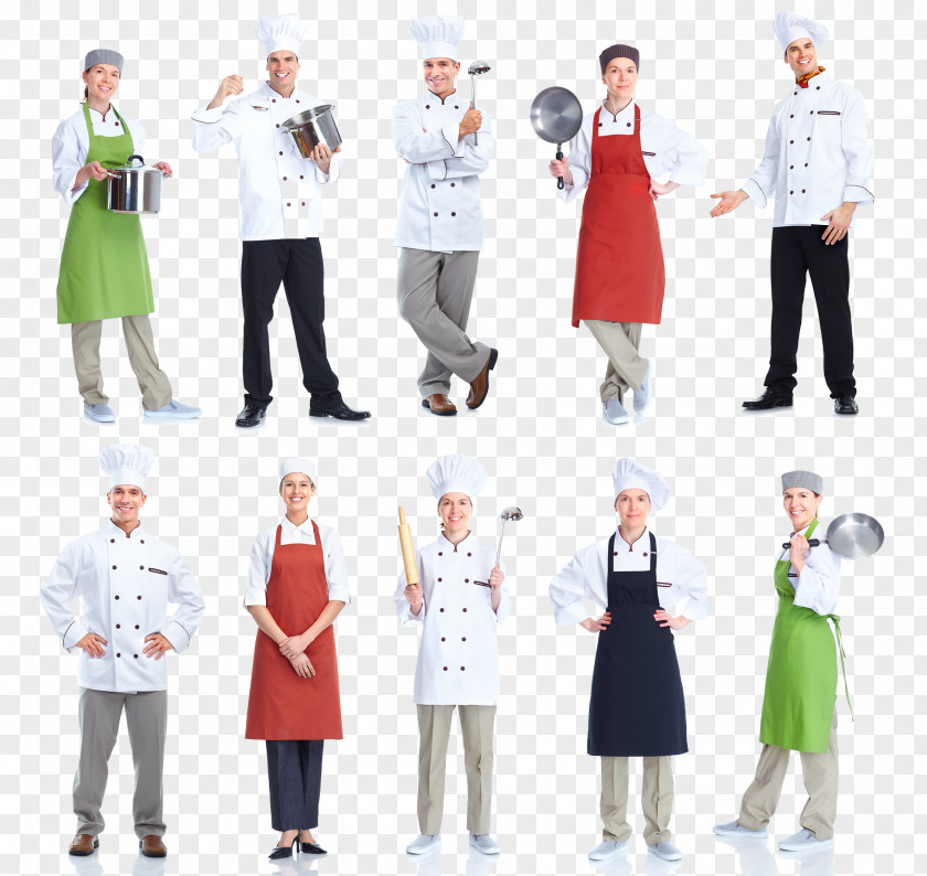 Uniform Clothing Chef Jacket Cook PNG