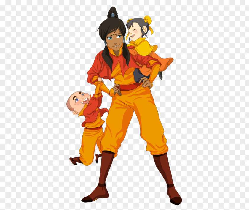 Aang Korra Tenzin Mako Katara PNG