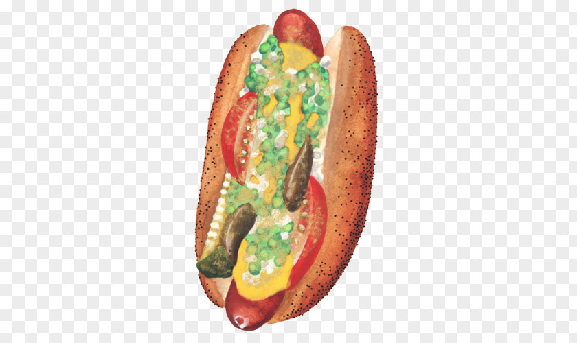 Hot Dogs, Hand Painting Material Picture Dog Ice Cream Hamburger Fast Food PNG