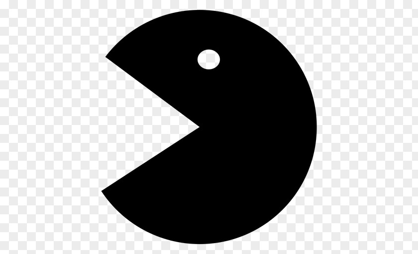 Line Art Number Pacman Emoji PNG