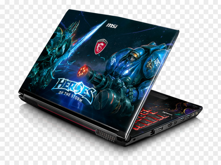Msi Lucky Heroes Of The Storm Laptop MacBook Pro Intel Micro-Star International PNG