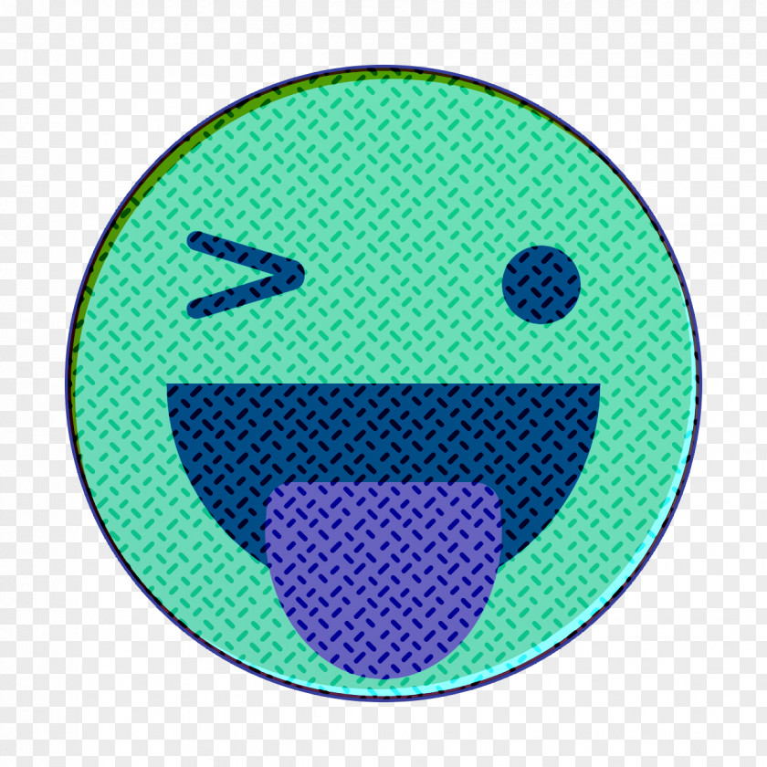 Symbol Teal Emoticon Happy Icon Reaction PNG