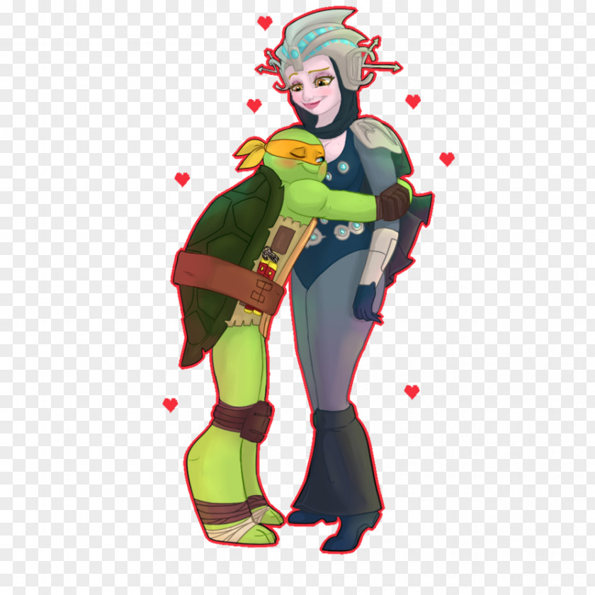 Couple Cute Michaelangelo Leonardo Raphael Donatello Shredder PNG